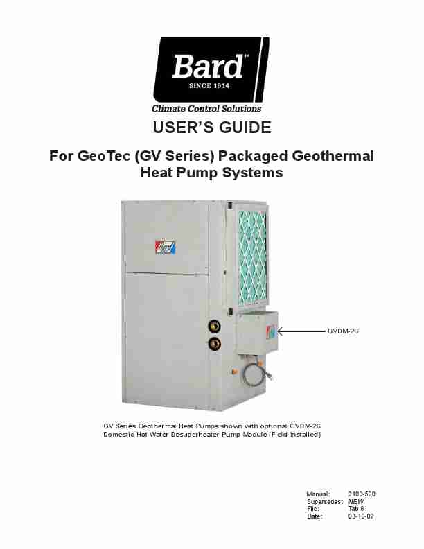 Bard Heat Pump GVDM-26-page_pdf